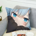 Axyaa Shizuku Anime Pillow Covers 45*45 Cushion Cover for Fall Decor
