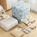 Axyaa Clothes Storage Bag: Foldable Quilt Organizer for Wardrobe - Large Capacity Clothing Storage