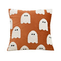 Axyaa Halloween Embroidered Throw Pillow Cover Home Decor Sofa Headboard