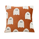Axyaa Halloween Embroidered Throw Pillow Cover Home Decor Sofa Headboard