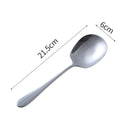 Axyaa Stainless Steel Square Spoon Serving Ladle for Kitchen Utensils