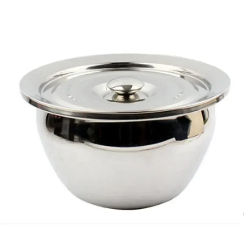 Axya Stainless Steel Colander Sifter Wok Basin Mesh Bowl Oil Storage Bowl