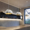 Axyaa Nordic Stone Pendant Lights Modern Chandelier Kitchen Dining Room Hanging Lamp