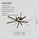 Axyaa Copper Gold LED Ceiling Lamp for Living Room Bedroom Study Lighting
