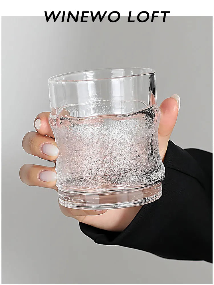 Axya Whisky Glass Cup Set | Japanese Style Beer Mug | Premium Handmade Ice Cup