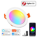 Axyaa Smart Zigbee LED Downlight: Dimmable, Color Change, Voice Control