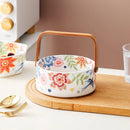 Axyaa Splendid Ceramic Tableware Set, Bowls, Plates for Household Rice, Soup - Deep