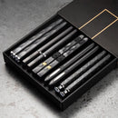 Axyaa Non-Slip Sushi Chopsticks Set for Home, Hotel & Restaurant
