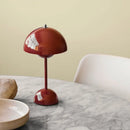 Axya Flower Bud Table Lamp with Wireless Charging, Touch Control LED Night Light