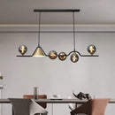 Axyaa Nordic Bean Bubble Chandelier: Creative LED Pendant Light for New Restaurant and Bar Counter