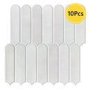 3D Faux Matte Wall Panels, Tile Stickers by Axyaa - Peel and Stick Room Decoration