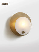 Axyaa French Style Copper Wall Lamp with Hollow Design for Restaurant, Living Room