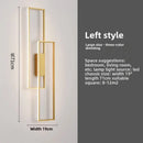 Axyaa Nordic Strip Wall Lamp: Stylish LED Lighting for Home Bedroom Decor