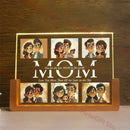 Axyaa Custom 3D Acrylic Lamp with Photo Text Night Light Gift