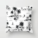 Axyaa Black and White Nordic Style Car Pillowcase Sofa Pillow Cover
