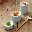 Axya Ceramic Plate Set: Sushi, Cake Stand, Dessert Dishes, Solid Color Tableware