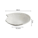 Axyaa Rock Patterned Ceramic Bowl for Molecular Cuisine and Tableware