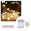 Axyaa LED Fairy Lights Battery Operated Copper Wire String Lights for Outdoor Events