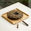 Axyaa Bamboo Tea Box Tray Knife Plate Breakfast Cake Flower Pot Holder