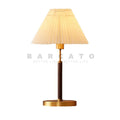Axyaa Vintage Pleated Fabric Floor Lamp for Living Room Bedroom Study