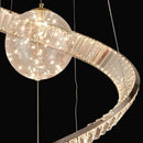 Axyaa Modern Stair Chandelier Pendant Light LED Ceiling Lamp for Living Room