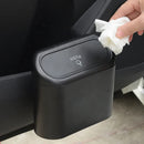 Axyaa Car Clamshell Trash Organizer: Convenient Universal Storage Box for Vehicle Garbage
