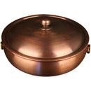 Axya Thickened Copper Soup Pot Retro Style Manual Cookware