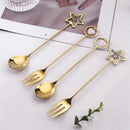Axyaa Stainless Steel Cartoon Cutlery Set for Dining Table Decoration