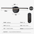 Axyaa 5W LED Wall Light: Remote Control, Dimmable, Magnetic Mount, No Drill Installation