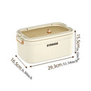 Axyaa 3-Tier Transparent First Aid Organizer Box with Lockable Pill Case