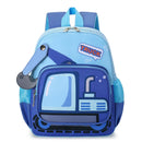 Axyaa Kids Excavator Construction Theme School Backpack with Adjustable Straps