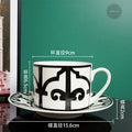 Axyaa Gold-plated Face Animal Ceramic Coffee Cup | Fine Bone Teacup | Home Decor & Gift
