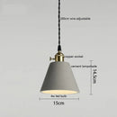 Axyaa Yellow Cave LED Pendant Light: Modern Nordic Copper Socket Hanglamp