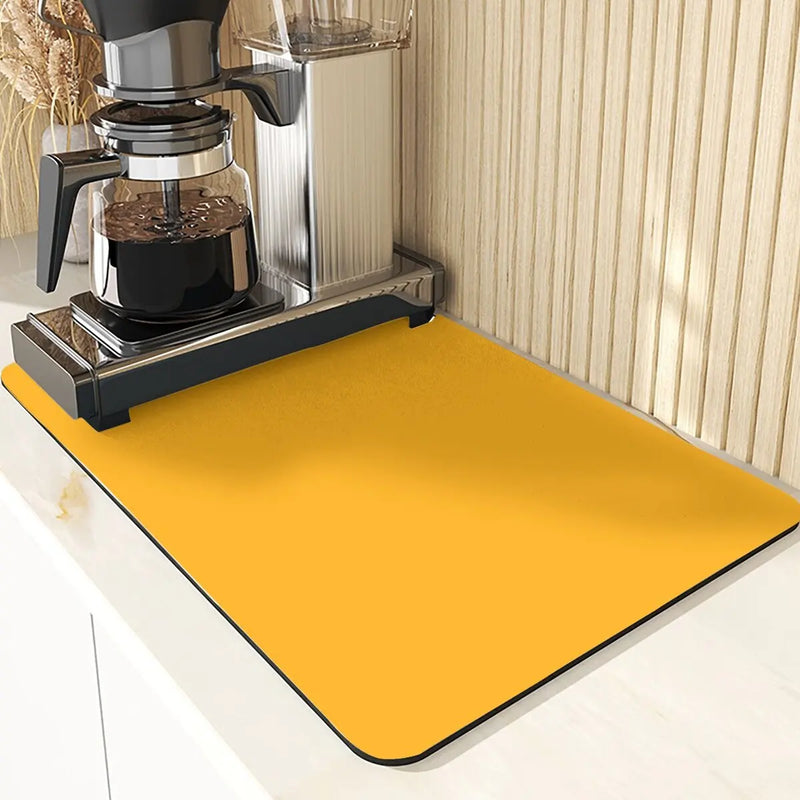Axyaa Kitchen Absorbent Drying Mat - Customizable Color Pattern Mats