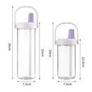 Axyaa Bubble Milk Tea Cup: Large Capacity, Leak Proof, Portable Straw Lid Bottle