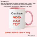 Personalized Axyaa Photo Mug with Custom Name & Image Cup