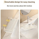 Axyaa Bathroom Shelf: Wall-Mounted Rustproof Aluminum Organizer for Shower, Vanity & Toilet
