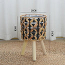 Axyaa Woven Gourd Grass Flower Pot for Balcony Planting