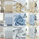 Axyaa Waterproof Shower Curtain - Polyester Bathroom Door Curtain with Thickened Cloth