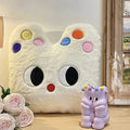 Axyaa Cat Pillow Kitten Plush Doll Bedroom Sofa Cushion Cute Gift