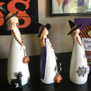Halloween Witch Decor Set for Holiday and Party Ornaments by Axyaa