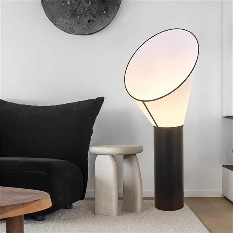 Axyaa Modern Designer Horn Floor Lamp for Bedroom and Hotel Luxury Décor