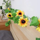 Axya Solar Sunflower Festoon Fairy Lights for Outdoor Garden Decoration