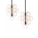 Axyaa Purple Ripple Villa Light: Luxury Grape Pendant Series & Floor Lamp