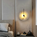 Axyaa Round LED Wall Lamp for Modern Nordic Living Spaces