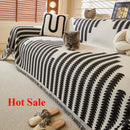 Axyaa Summer Chenille Sofa Blanket - Anti-Scratch Dust Cover & Towel