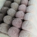 Axyaa Plush Pillow Cover for Home Sofa Decor 45*45 - Living Room Housse