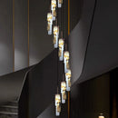 Axyaa Stone Bedroom Headboard Pendant Lamp Luxury Lighting Fixtures