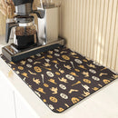 Axyaa Cute Ghost Pattern Coasters and Placemat Set