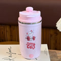Axyaa 500ml Stainless Steel Thermos Cup with USB Charging - Portable, Double Drink Coffee Cup